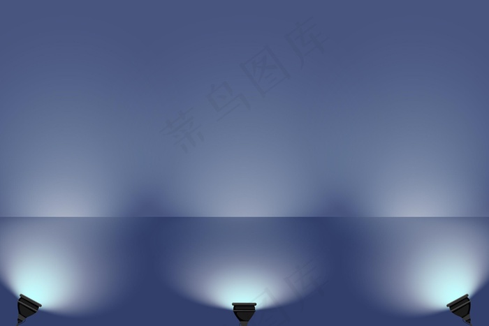 聚光灯背景概念