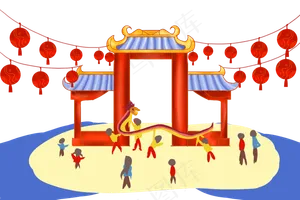 传统习俗庙会