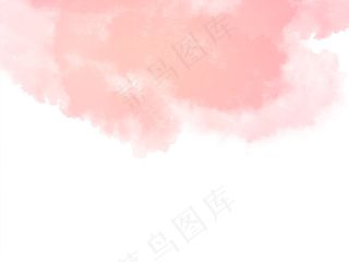 装饰柔和的粉红色水彩纹理背景向量
