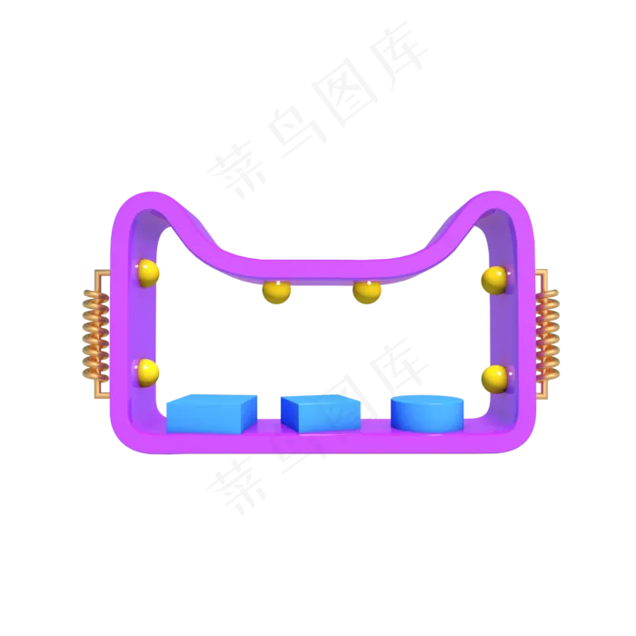 紫色双十一天猫头(2000X2000(DPI:300))psd模版下载
