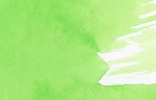 绿色水彩纹理