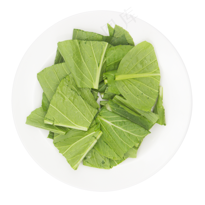 一盘蔬菜油麦菜(4000*4000px 300 dpi )