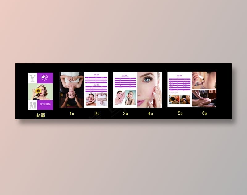 美容养生画册价目册