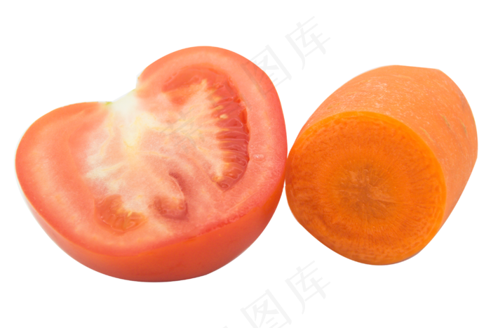 西红柿和胡萝卜