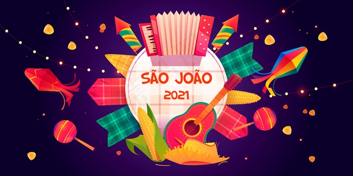 卡通sao-joao背景eps,ai矢量模版下载