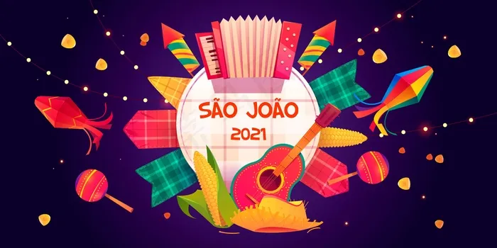 卡通sao-joao背景eps,ai矢量模版下载