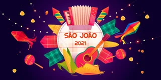 卡通sao-joao背景