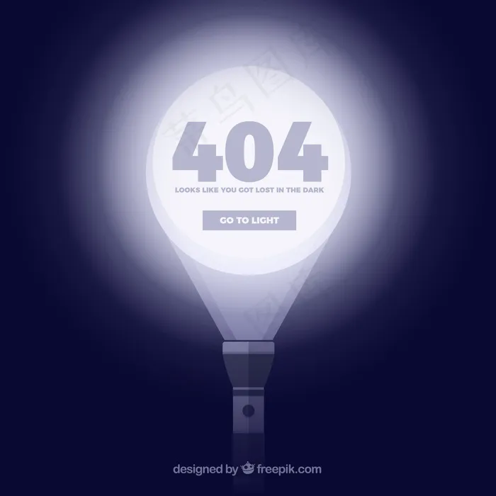 404错误概念eps,ai矢量模版下载