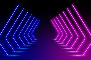 抽象霓虹灯背景