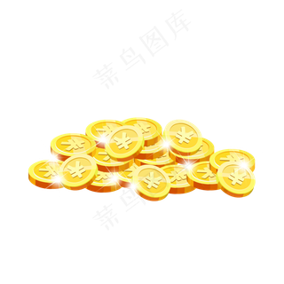 金币堆钱币堆
