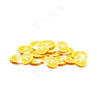 金币堆钱币堆