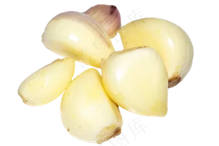 白色蔬菜蒜
