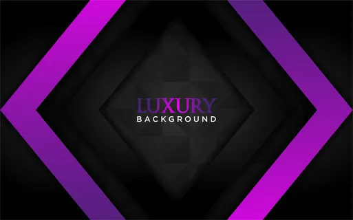 奢华的紫色马赛克背景，粉色线条