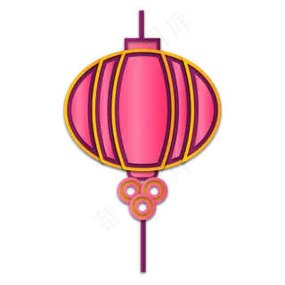 中秋节剪纸灯笼装饰