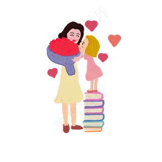 教师节卡通免扣素材