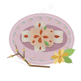 重阳节美食桂花糕