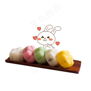 月饼糕点玉兔 月饼糕点玉兔