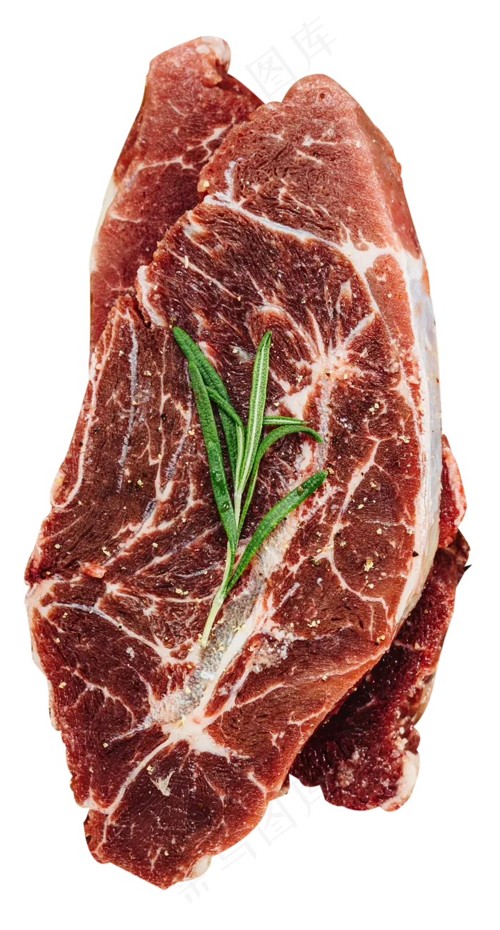 牛排牛肉,免抠元素(1751*3254px 300 dpi )psd模版下载