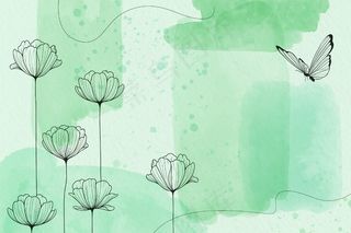 粉彩手绘元素背景