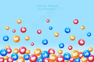 社交媒体背景