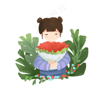 七夕情人节情侣可商用元素