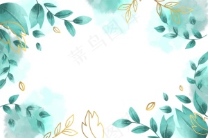 金箔自然背景