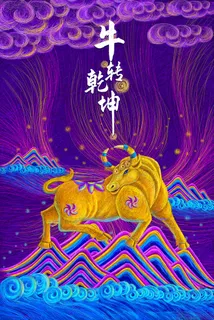 2021年牛年春节喜庆梦幻牛转乾坤 2021年牛年春节喜庆梦幻牛转乾坤
