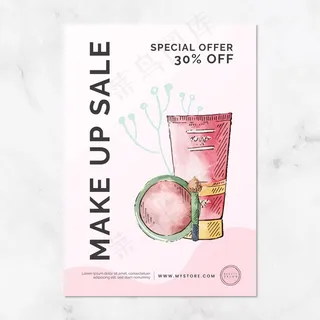 美容院海报设计