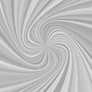 抽象漩涡背景-从灰色调旋转光线矢量插图