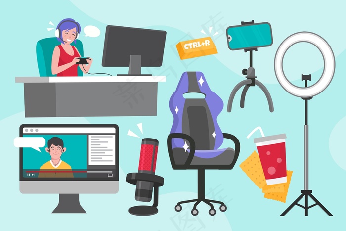 游戏流光元素系列