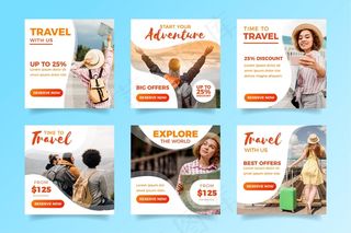 旅游销售模板集