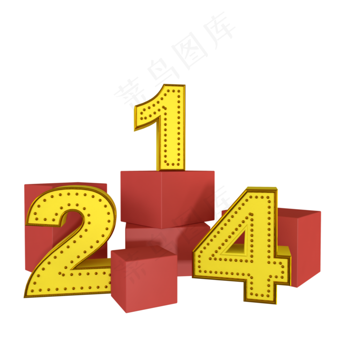 c4d立体214(3000*3000px 300 dpi )