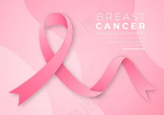 乳腺癌宣传月概念