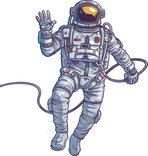 宇航员免扣png 