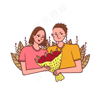 七夕节情人节情侣