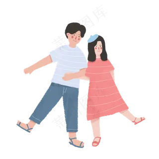 情人节文艺小情侣