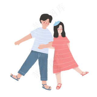 情人节文艺小情侣