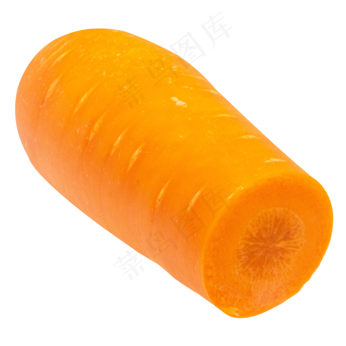 橙色切片胡萝卜