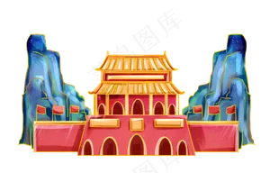 国潮风*山水景色