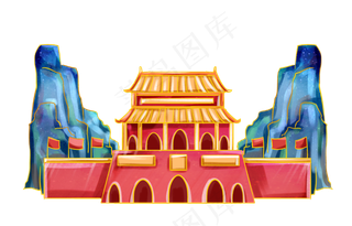 国潮风*山水景色