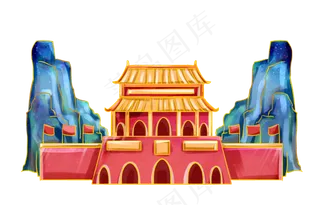 国潮风*山水景色