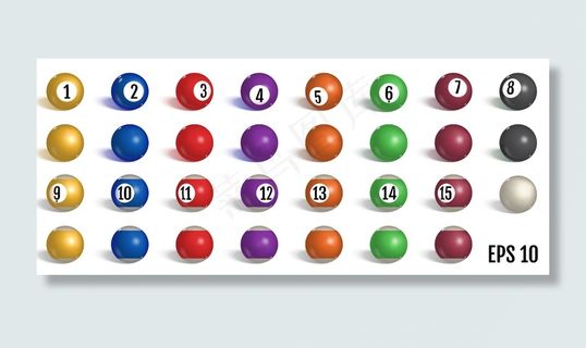 台球、台球收藏。