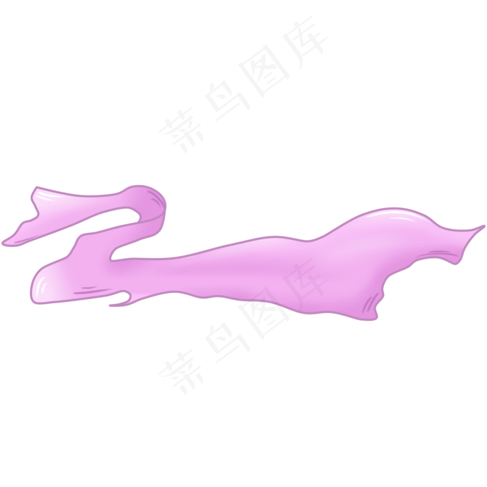 红色绸布中秋国庆飘动