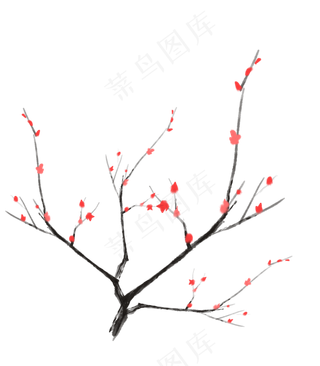 手绘中国风梅花下载