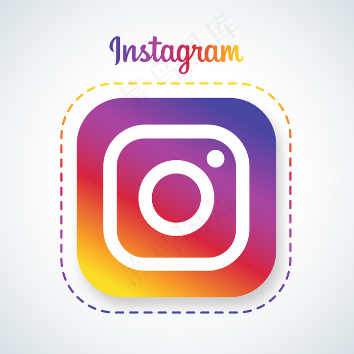 Instagram徽标eps,ai矢量模版下载