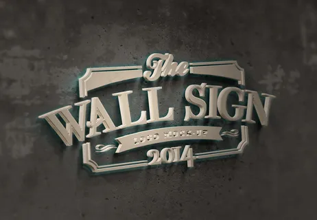 logo样机标志样机智能贴图