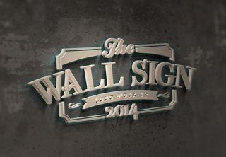 logo样机标志样机智能贴图