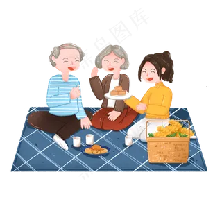 重阳节配父母出行野餐