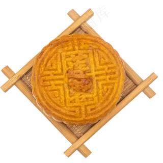 圆形莲蓉月饼