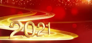 2021流体光红色商业